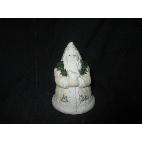 Kris Kringle Bell Ornament,‎ Christmas, Holiday Decor, Dove, santa - Picture 1 of 5